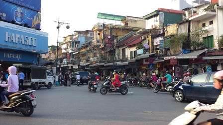 Im Zentrum von Hanoi in Vietnam, das seit 1976 - dem Jahr der Vereinigung von Norden und S&uuml;den Hauptstadt des ganzen Landes ist.